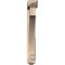 Ekena Millwork Imperial Arts and Crafts Smooth Bracket w/ Offset Brace, Douglas Fir, 5 1/2"W x 36"D x 40"H BKT0604X36X40IMP03SDF - alternate 2